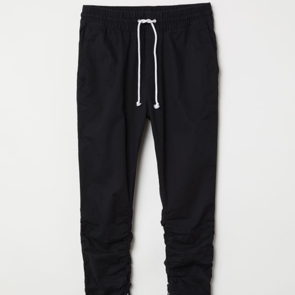 H&M Navy Blue Khaki Joggers - Picture 1 of 3